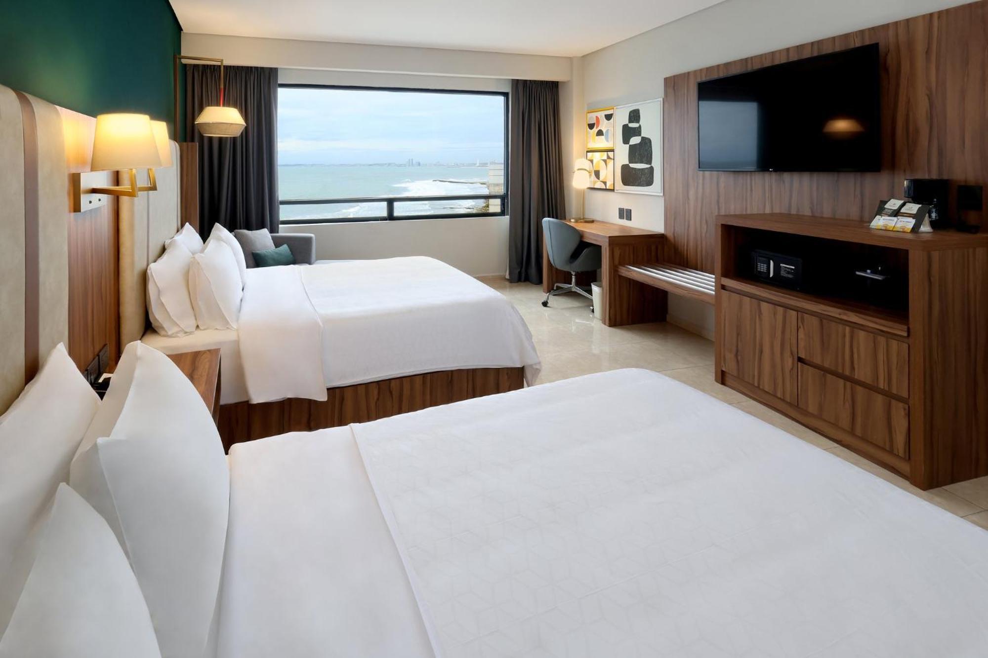 Standard Ocean View Two Double Beds